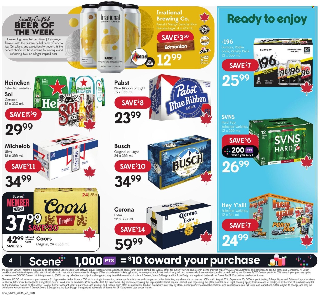 Sobeys Urban Fresh flyer - August 27, 2026 - September 02, 2026. Page 4