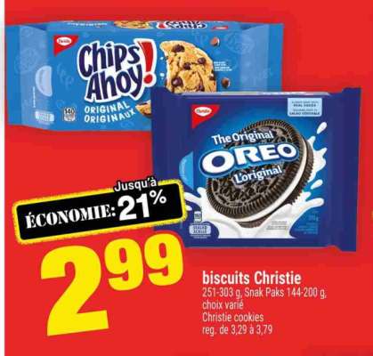 BISCUITS CHRISTIE
