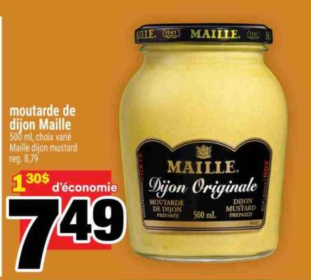 moutarde de Dijon Maille