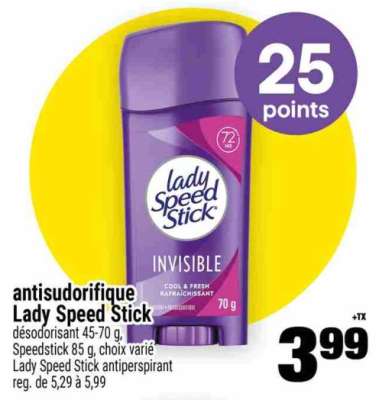 LADY SPEED STICK