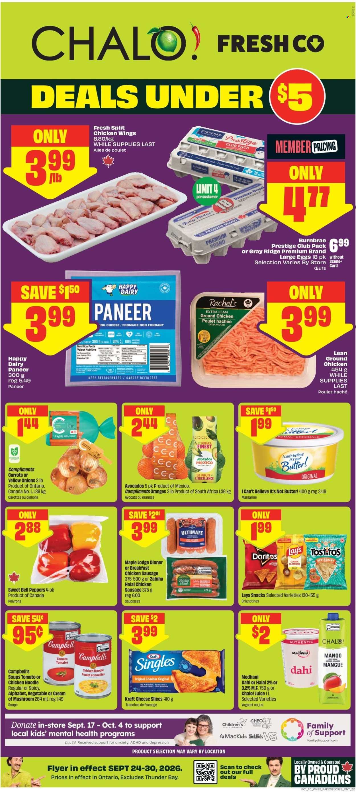 Chalo! FreshCo. flyer - September 24, 2026 - September 30, 2026. Page 1
