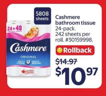 Cashmere Bathroom Tissue