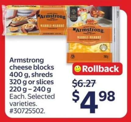 ARMSTRONG Cheese Blocks