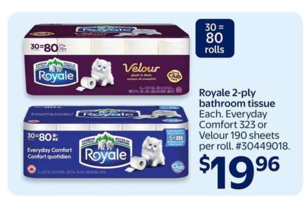 Royale 2-Ply Bathroom Tissue