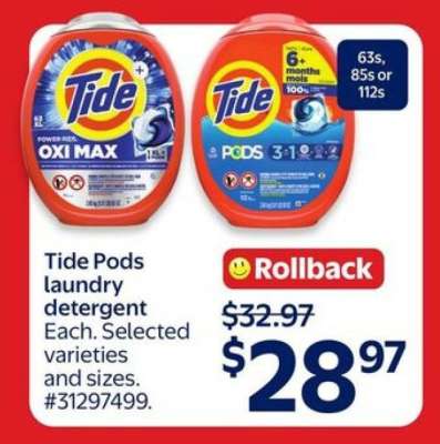 TIDE PODS LAUNDRY DETERGENT