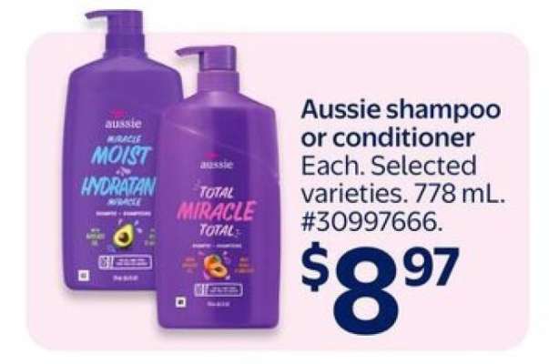 Aussie Shampoo or Conditioner