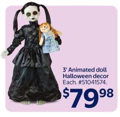 3' Animated doll
