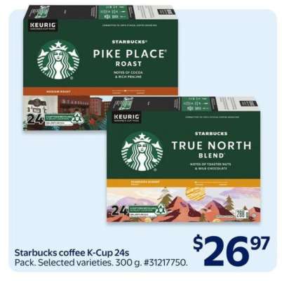 Starbucks coffee K-Cup 24s