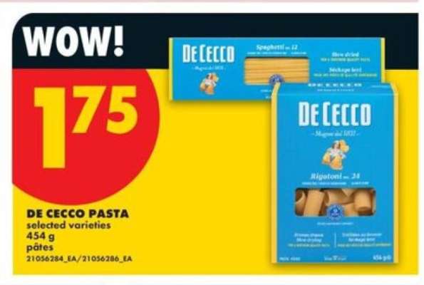 DE CECCO PASTA