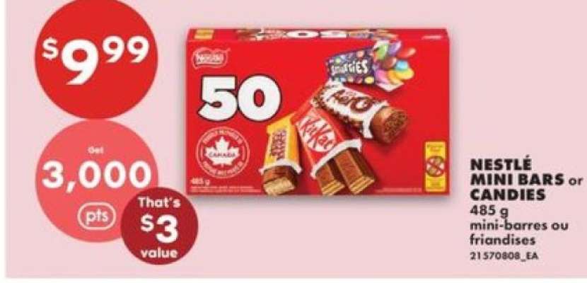 Nestlé Mini Bars or Candies
