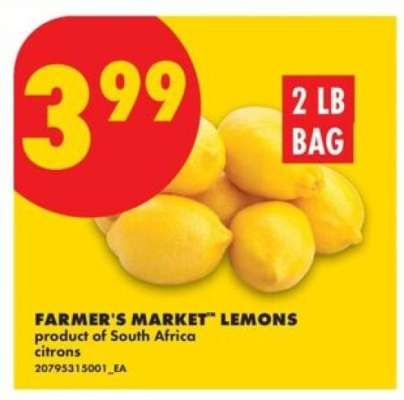 FARMER'S MARKET™ LEMONS