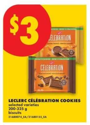 Leclerc Celebration Cookies