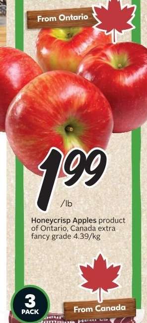 HONEYCRISP APPLES
