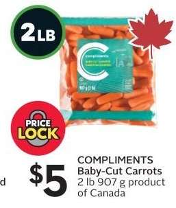 Compliments Baby-Cut Carrots