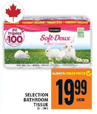 SELECTION BATHROOM TISSUE