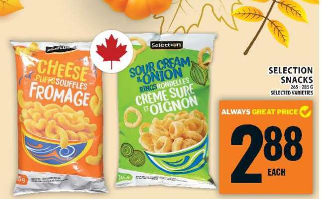 SELECTION SNACKS