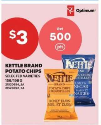 KETTLE BRAND POTATO CHIPS