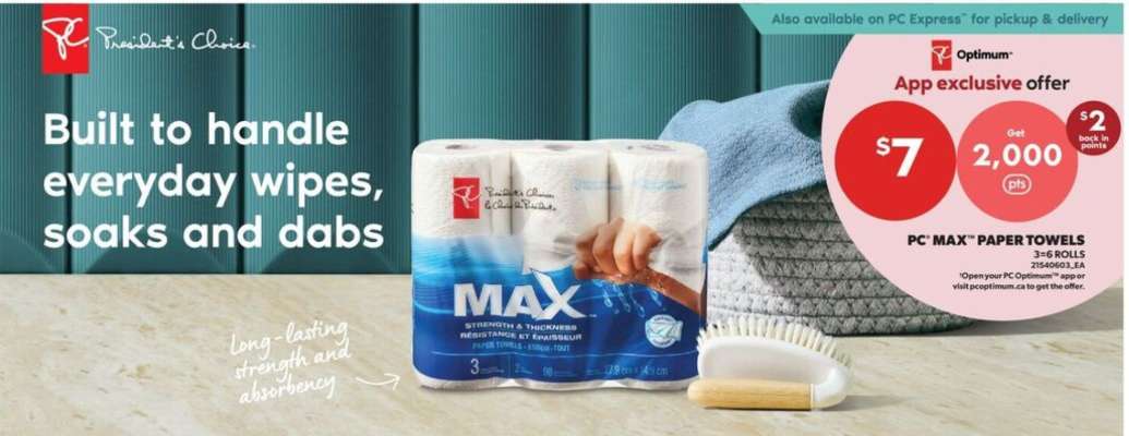 PC MAX PAPER TOWELS