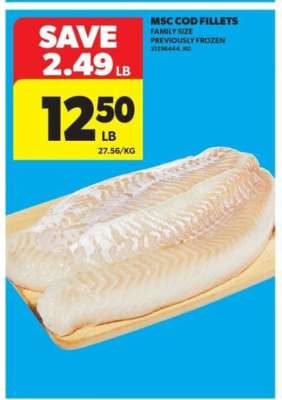 MSC Cod Fillets