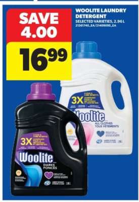 WOOLITE LAUNDRY DETERGENT