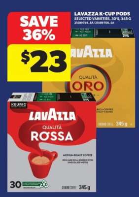 LAVAZZA K-CUP PODS