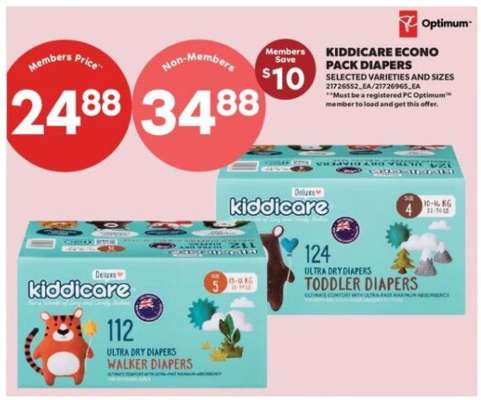 Kiddicare Econo Pack Diapers