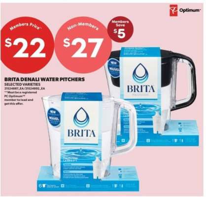 BRITA Denali Water Pitchers