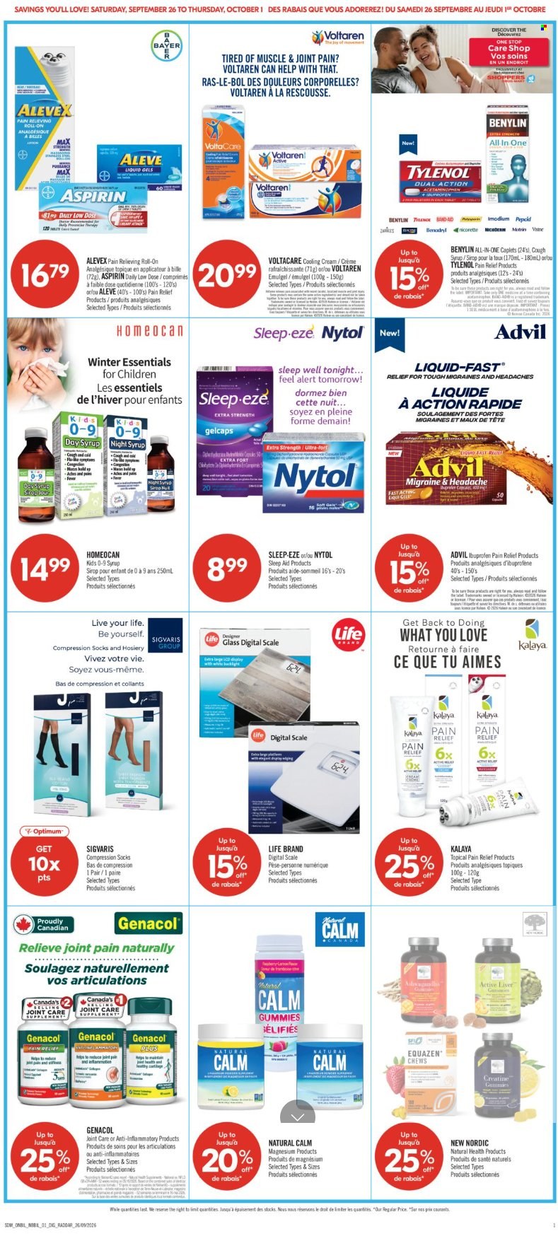 Shoppers Drug Mart flyer - September 26, 2026 - October 01, 2026. Page 12