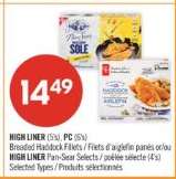 HIGH LINER (5's), PC (6's)
