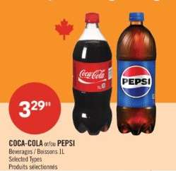 COCA-COLA or/or PEPSI