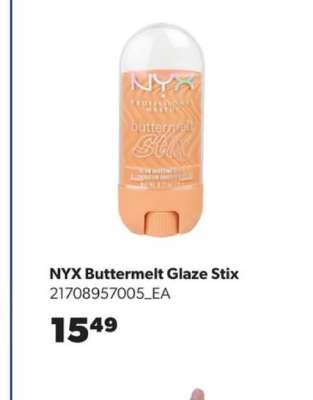 NYX Buttermelt Glaze Stix