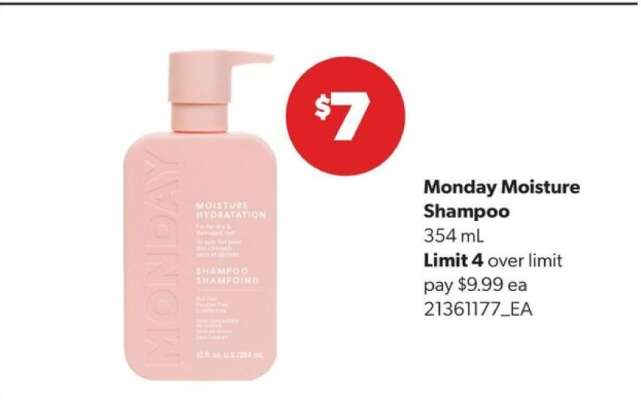 MONDAY Moisture Shampoo