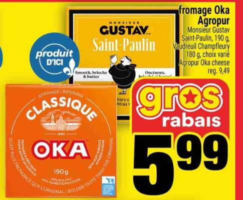 FROMAGE OKA AGROPUR