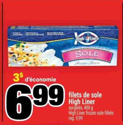 filets de sole High Liner