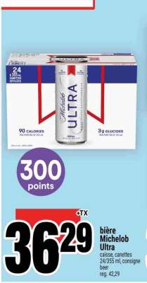 BIÈRE MICHELOB ULTRA