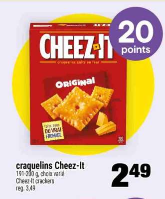 craquelins Cheez-It