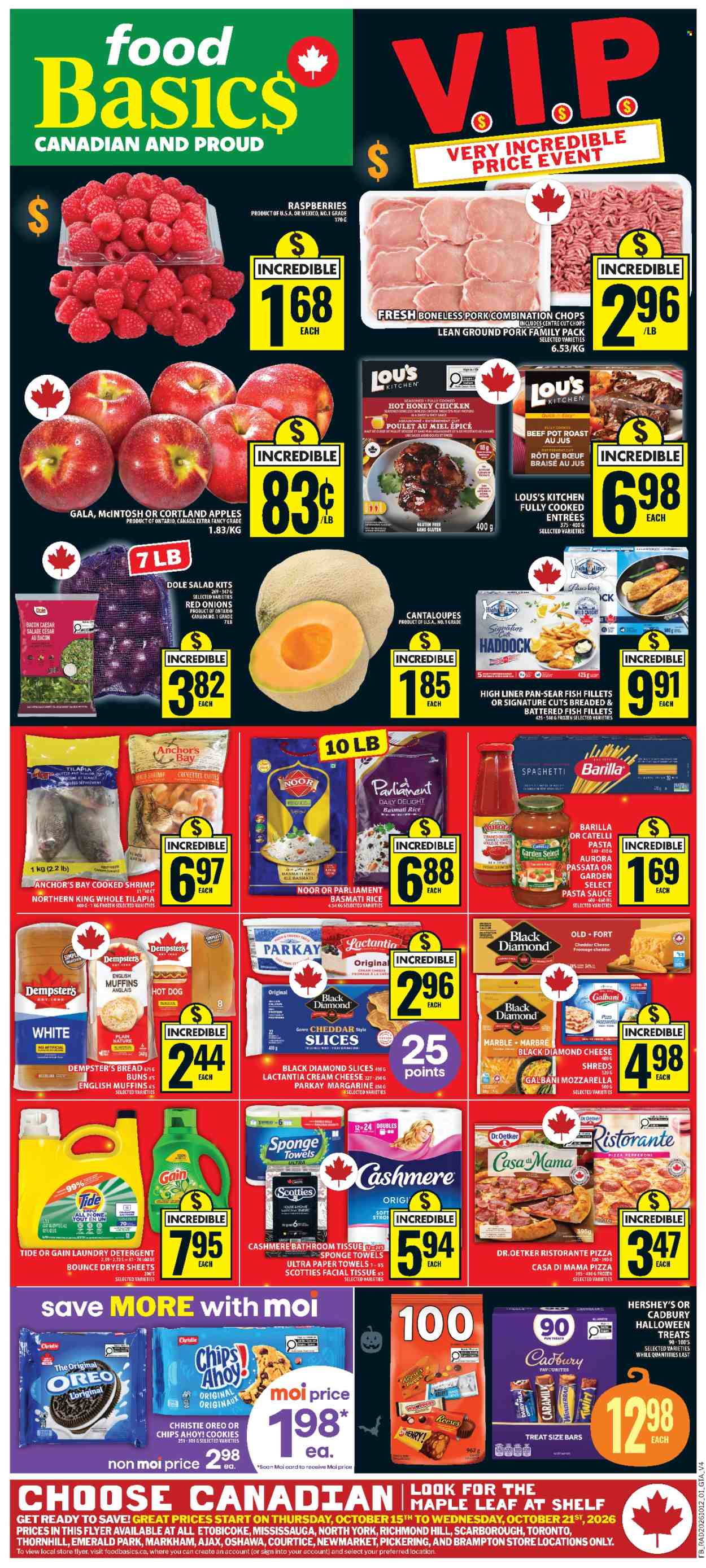 Food Basics flyer - October 15, 2026 - October 21, 2026. Page 1