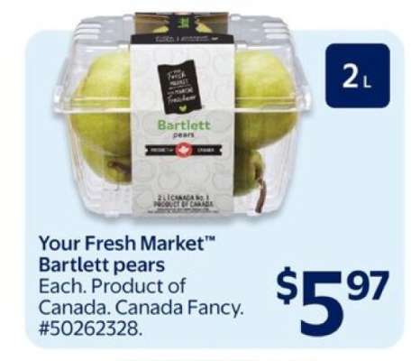 Your Fresh Market™ Bartlett Pears
