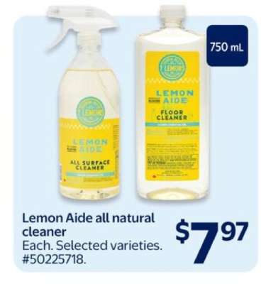Lemon Aide all natural cleaner