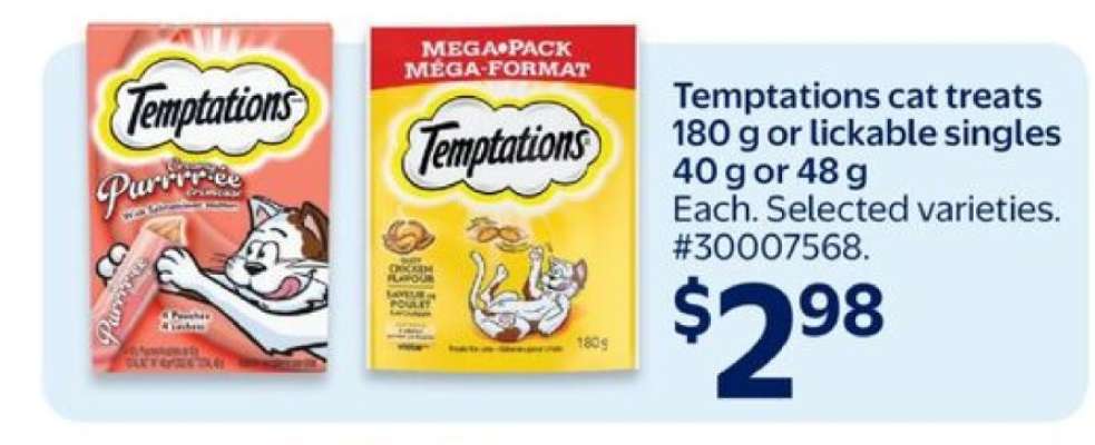 TEMPTATIONS CAT TREATS
