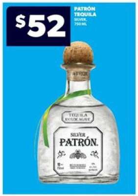 Patrón Tequila Silver
