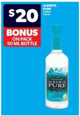 ALBERTA PURE VODKA