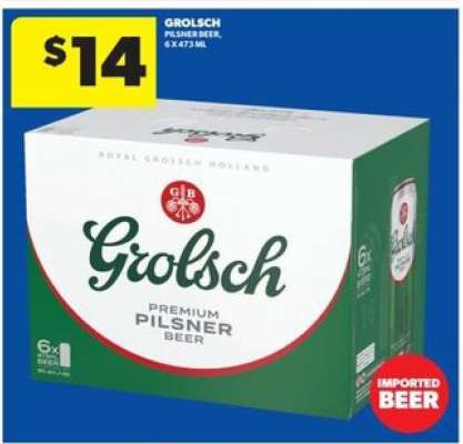 Grolsch Premium Pilsner Beer