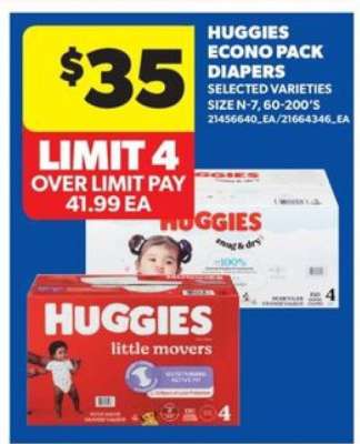 Huggies Econo Pack Diapers