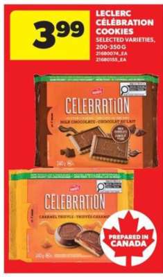 Leclerc Celebration Cookies
