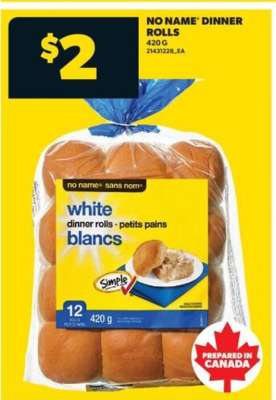 NO NAME DINNER ROLLS