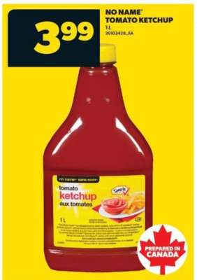 NO NAME TOMATO KETCHUP