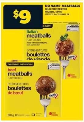 NO NAME MEATBALLS