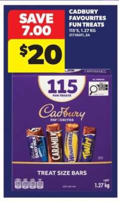 Cadbury Favourites Fun Treats