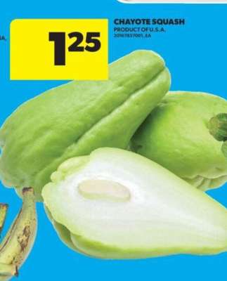 CHAYOTE SQUASH
